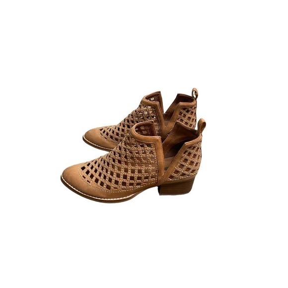 Jeffrey Campbell Taggart Lattice Booties - Picture 6 of 7